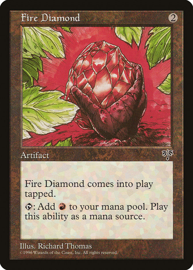 Fire Diamond [Mirage] (MIR 302)