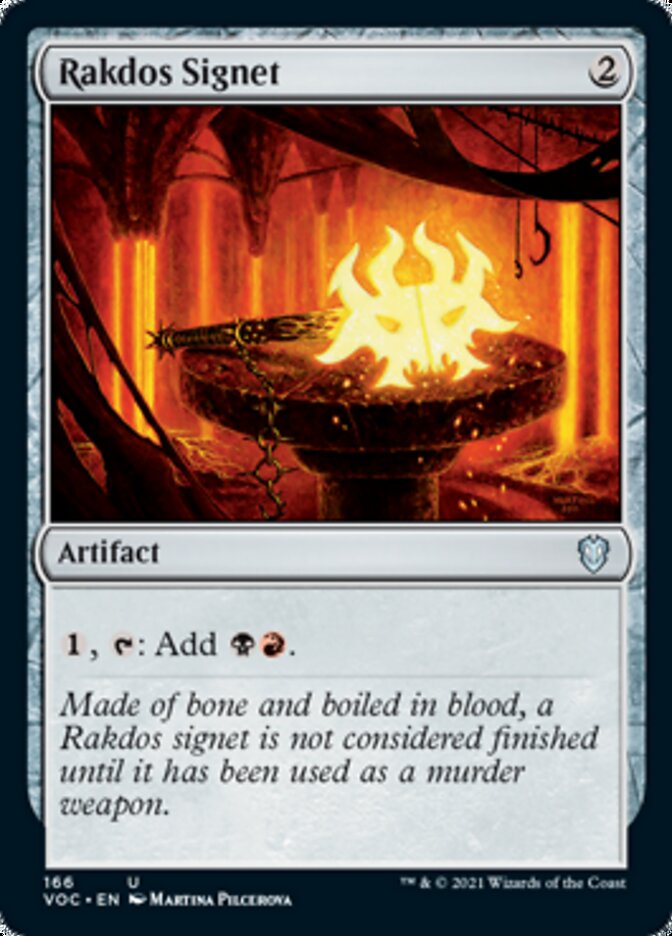 Rakdos Signet [Innistrad: Crimson Vow Commander] (VOC 166)