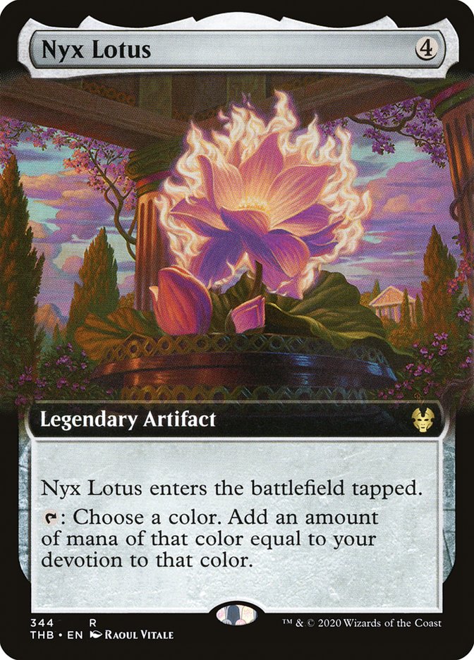 Nyx Lotus (Extended Art) [Theros Beyond Death] (THB 344)