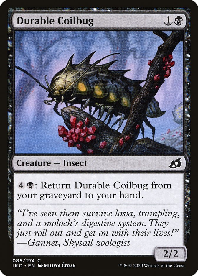 Durable Coilbug [Ikoria: Lair of Behemoths] (IKO 85)