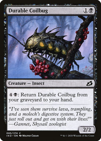 Durable Coilbug [Ikoria: Lair of Behemoths] (IKO 85)