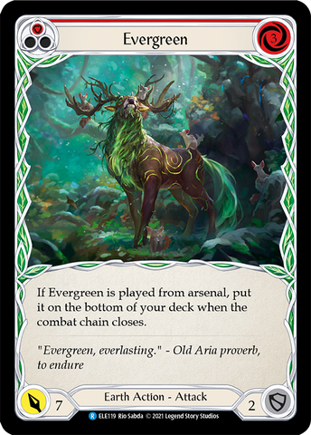 Evergreen (Red) [ELE119] 1st Edition Normal