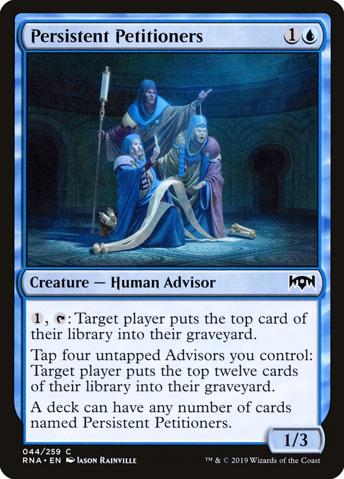 Persistent Petitioners [Ravnica Allegiance] (RNA 44)