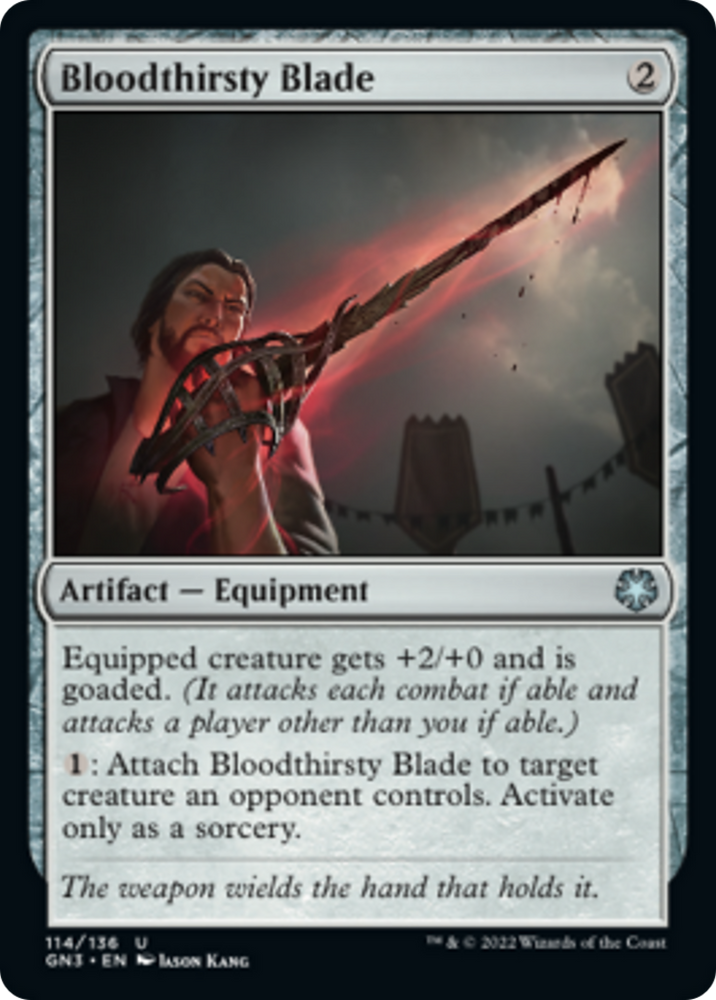 Bloodthirsty Blade [Game Night 2022]