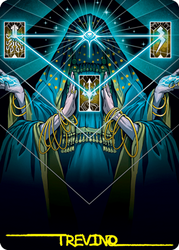 Strategic Planning Art Card (Gold-Stamped Signature) [Strixhaven: School of Mages Art Series] (ASTX 68)