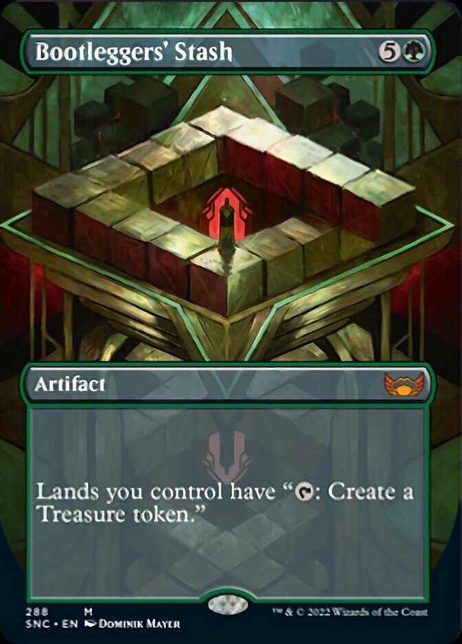 Bootleggers' Stash (Borderless Alternate Art) [Streets of New Capenna] (SNC 288)