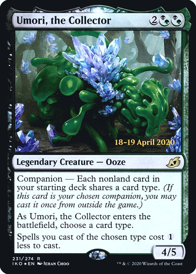 Umori, the Collector  [Ikoria: Lair of Behemoths Prerelease Promos] (PIKO 231S)