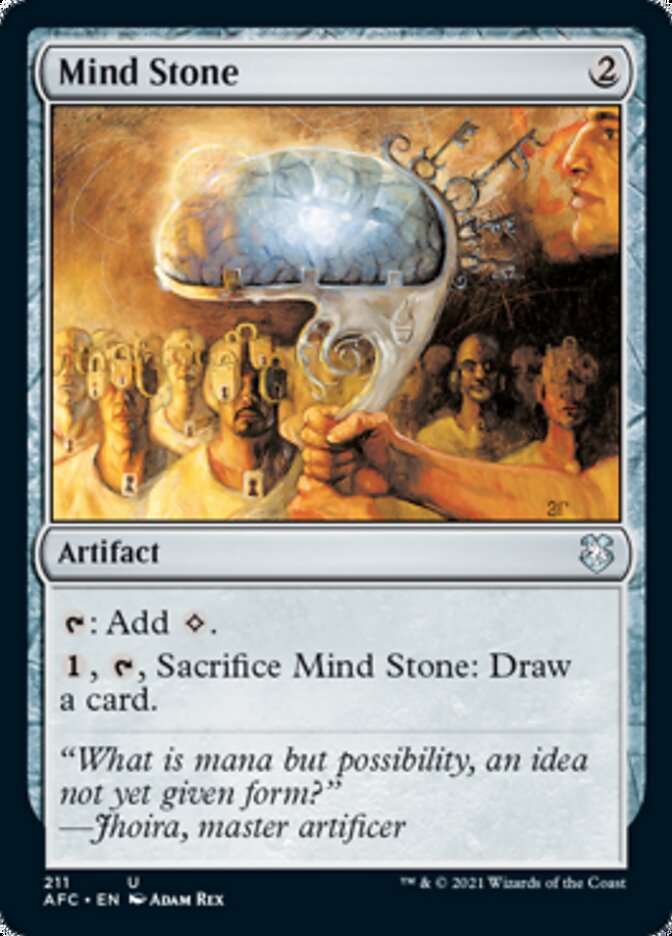 Mind Stone [Dungeons & Dragons: Adventures in the Forgotten Realms Commander] (AFC 211)