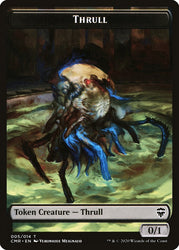 Golem // Thrull Token [Commander Legends Tokens] (TCMR 9 // 5)