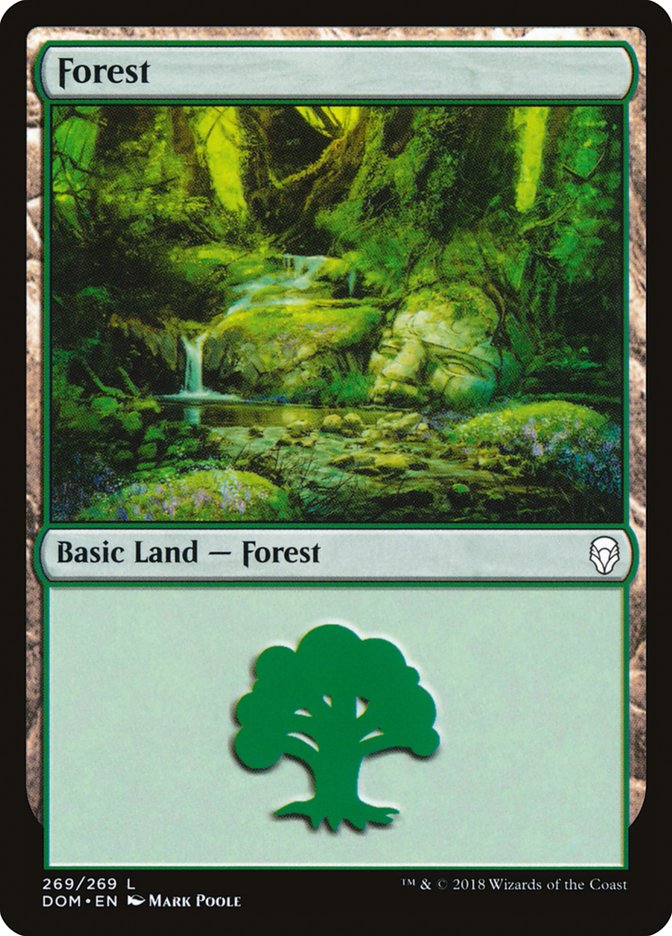 Forest (269) [Dominaria] (DOM 269)