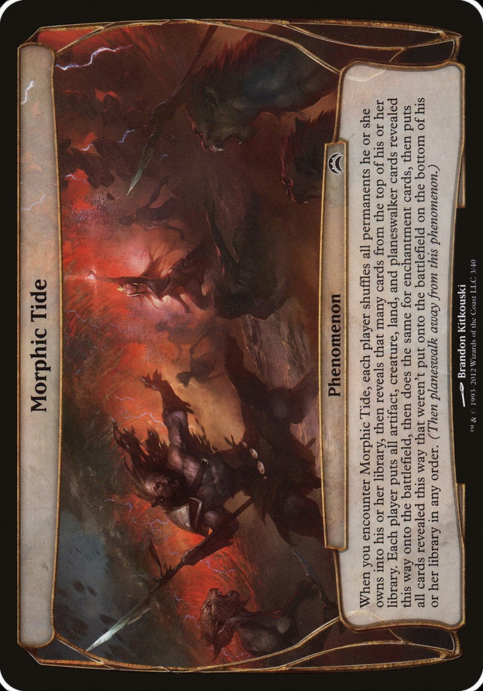 Morphic Tide [Planechase 2012 Planes] (OPC2 3)