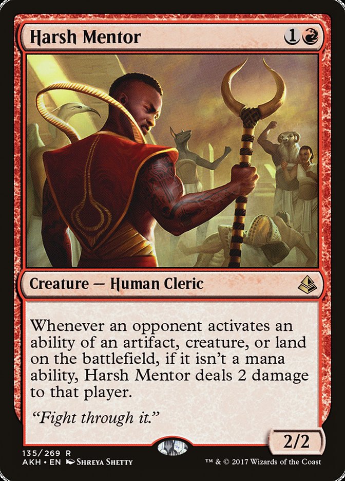 Harsh Mentor [Amonkhet] (AKH 135)
