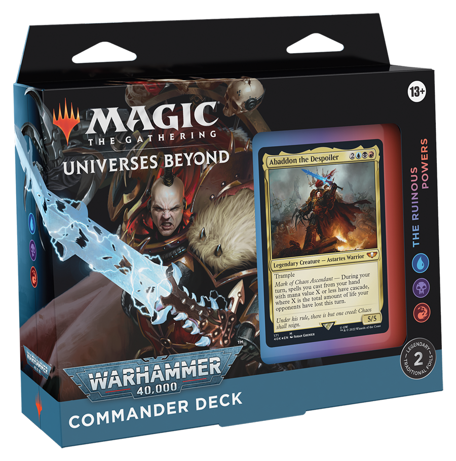 Universes Beyond: Warhammer 40,000 - Commander Deck (The Ruinous Powers) Pre-order
