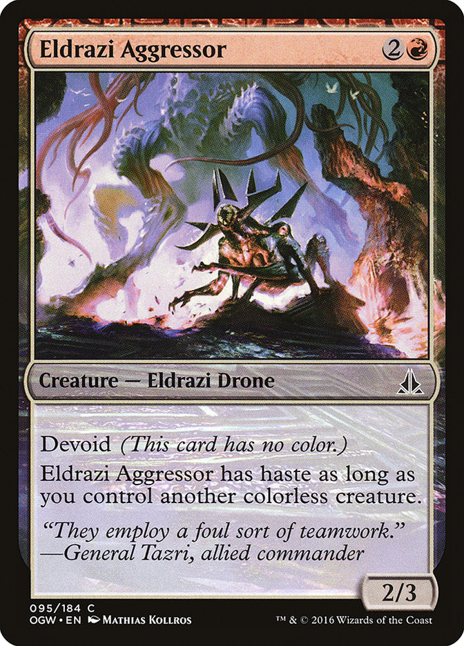 Eldrazi Aggressor [Oath of the Gatewatch] (OGW 95)