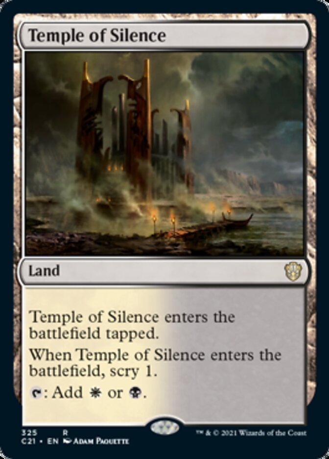 Temple of Silence [Commander 2021] (C21 325)