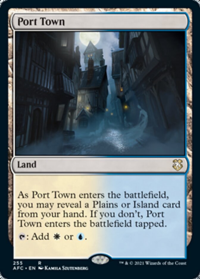 Port Town [Dungeons & Dragons: Adventures in the Forgotten Realms Commander] (AFC 255)