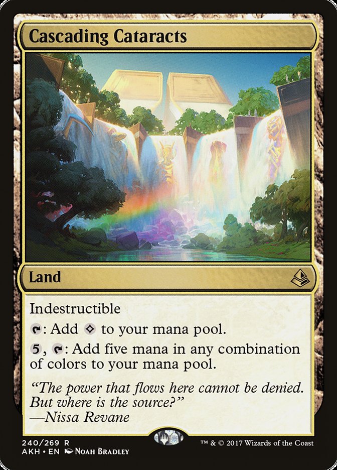 Cascading Cataracts [Amonkhet] (AKH 240)
