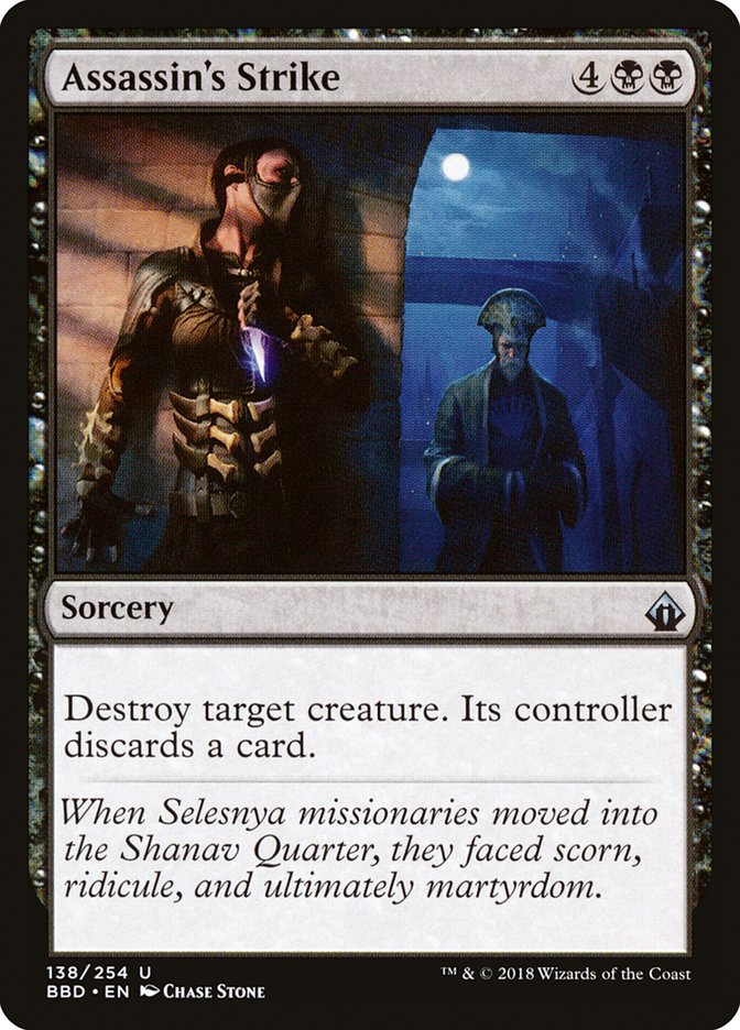 Assassin's Strike [Battlebond] (BBD 138)