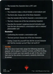 Into the Story: Horror Edition (Magic Minigame) [Innistrad: Midnight Hunt Minigame] (MMID 3)