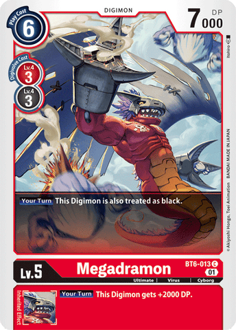 Megadramon [BT6-013] [Double Diamond]