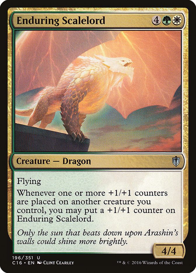 Enduring Scalelord [Commander 2016] (C16 196)