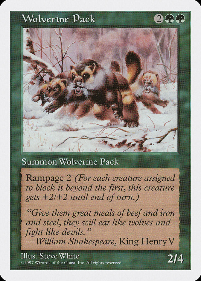Wolverine Pack [Fifth Edition] (5ED 344)