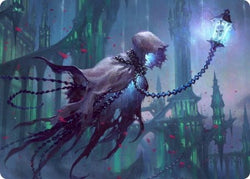 Wanderlight Spirit Art Card [Innistrad: Crimson Vow Art Series] (AVOW 26)