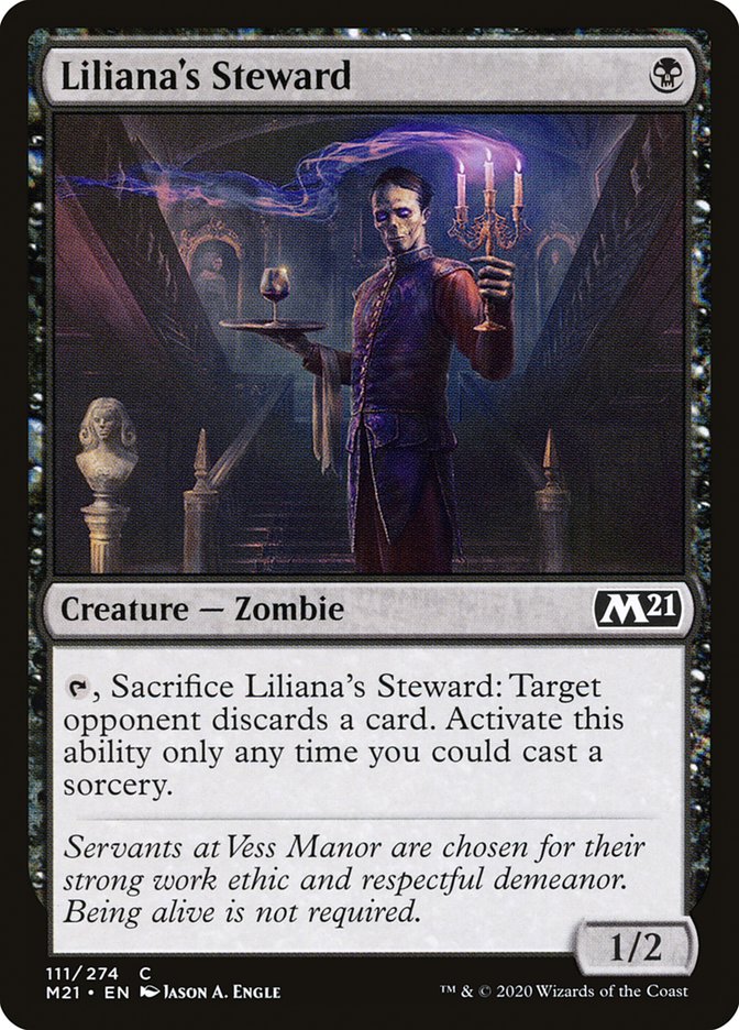 Liliana's Steward [Core Set 2021] (M21 111)