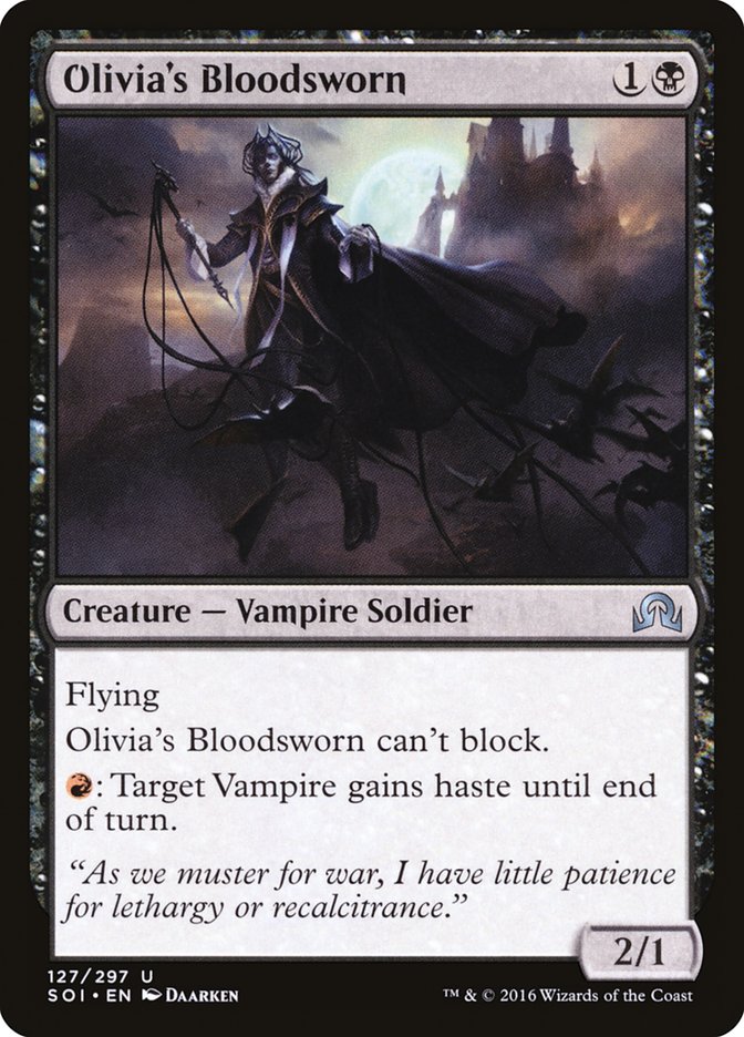 Olivia's Bloodsworn [Shadows over Innistrad] (SOI 127)