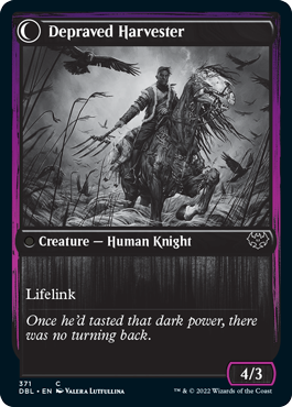 Desperate Farmer // Depraved Harvester [Innistrad: Double Feature] (DBL 371)