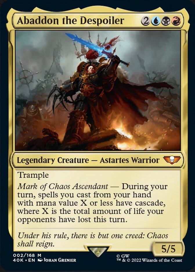 Abaddon the Despoiler [Universes Beyond: Warhammer 40,000]