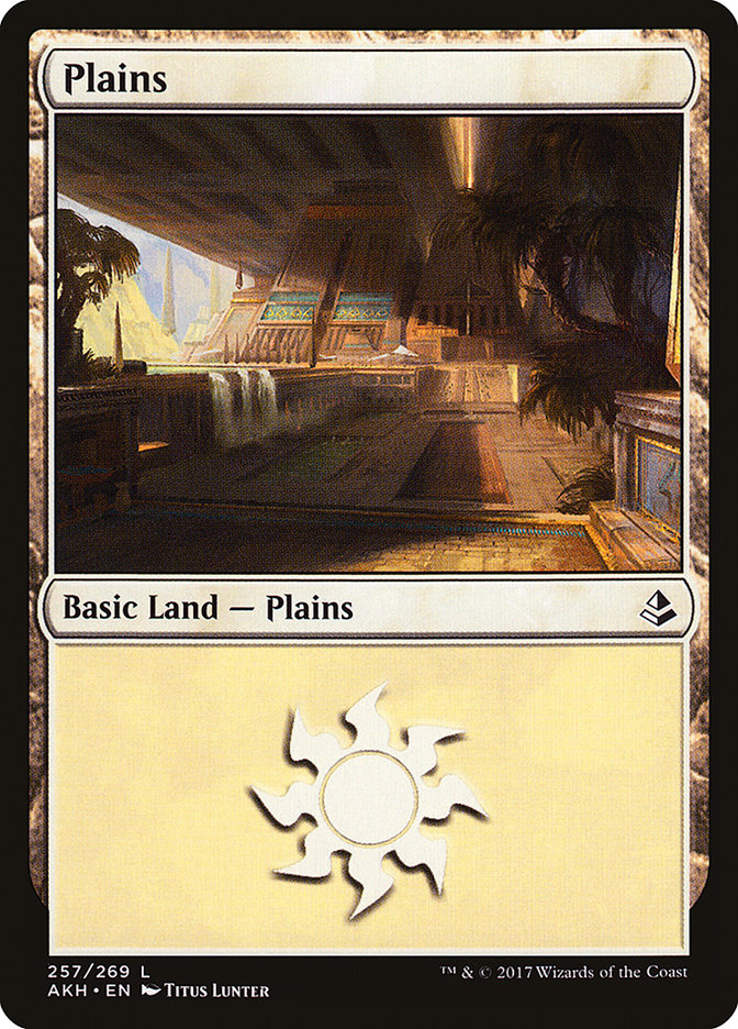 Plains (#257) [Amonkhet] (AKH 257)