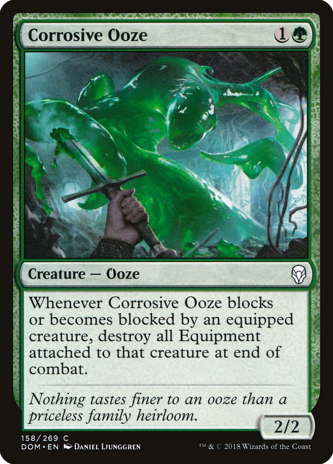 Corrosive Ooze [Dominaria] (DOM 158)