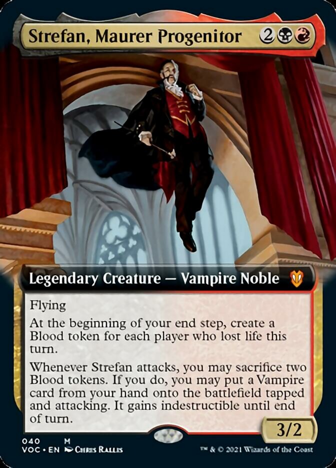 Strefan, Maurer Progenitor (Extended) [Innistrad: Crimson Vow Commander] (VOC 40)