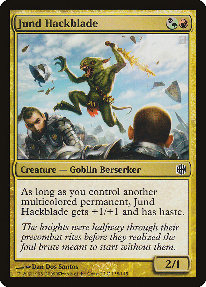 Jund Hackblade [Alara Reborn] (ARB 138)