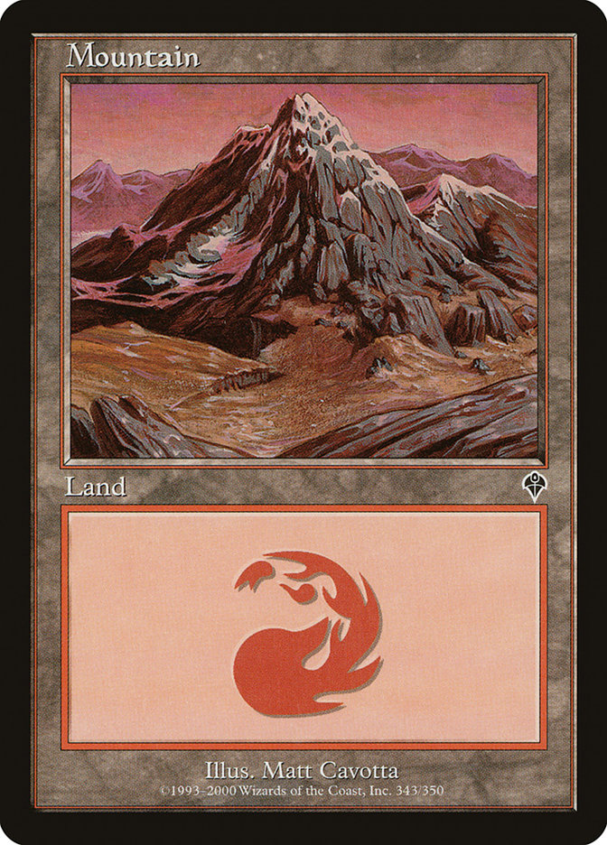 Mountain (#343) [Invasion] (INV 343)
