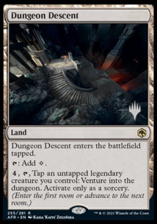 Dungeon Descent (Promo Pack) [Dungeons & Dragons: Adventures in the Forgotten Realms Promos] (PAFR 255)
