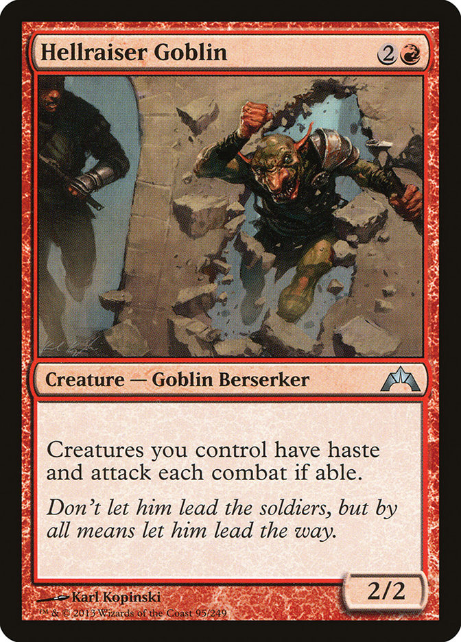 Hellraiser Goblin [Gatecrash] (GTC 95)