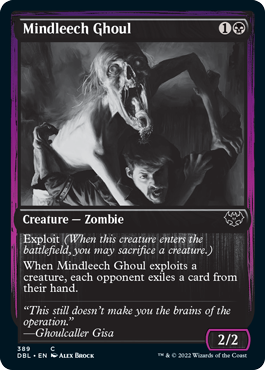 Mindleech Ghoul [Innistrad: Double Feature] (DBL 389)