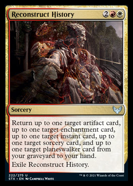 Reconstruct History [Strixhaven: School of Mages] (STX 222)