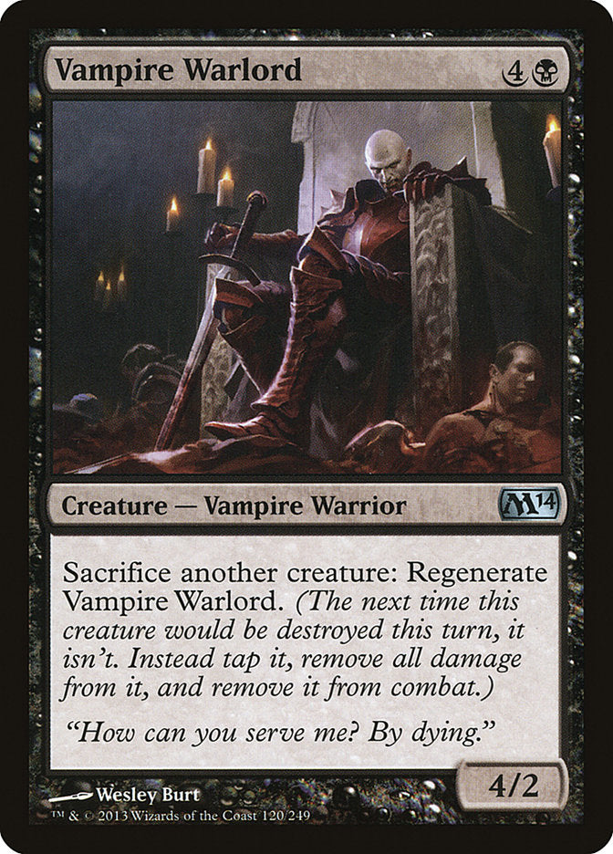 Vampire Warlord [Magic 2014] (M14 120)