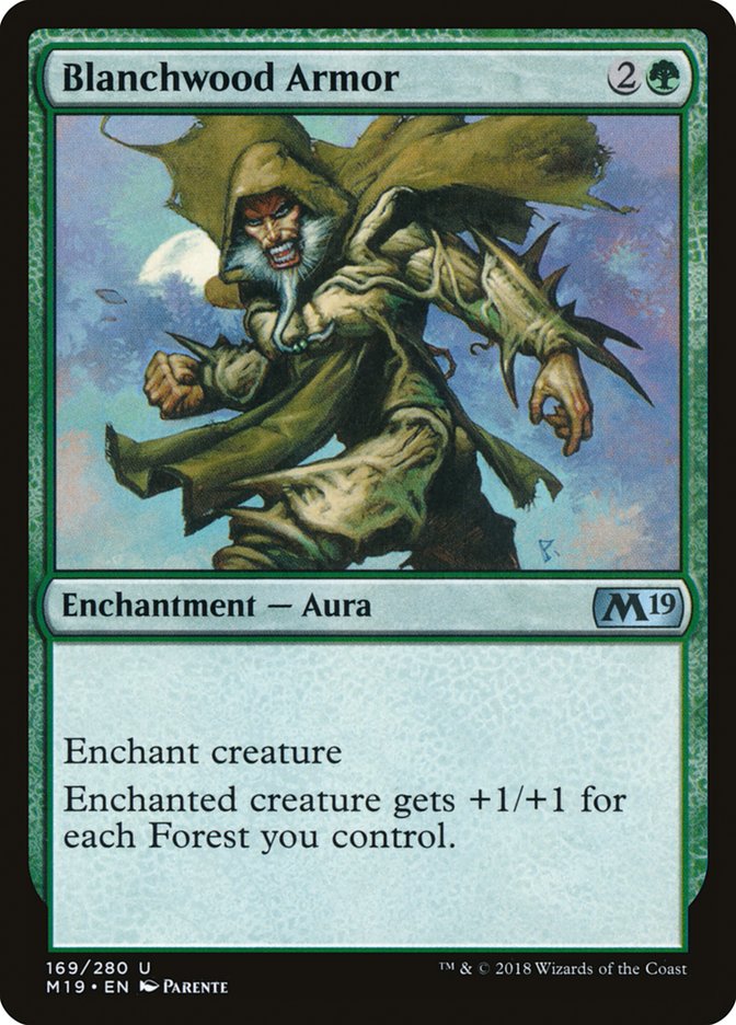 Blanchwood Armor [Core Set 2019] (M19 169)