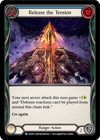 Release the Tension (Blue) [EVR093] 1st Edition Normal