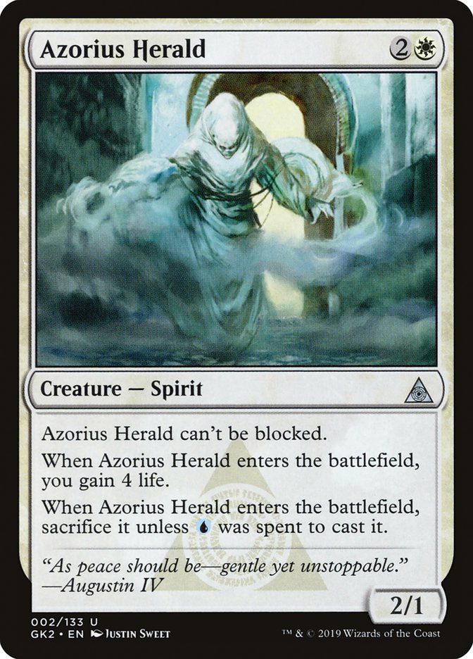 Azorius Herald [RNA Guild Kit] (GK2 2)
