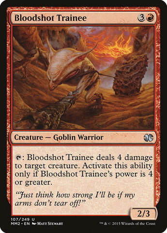 Bloodshot Trainee [Modern Masters 2015] (MM2 107)