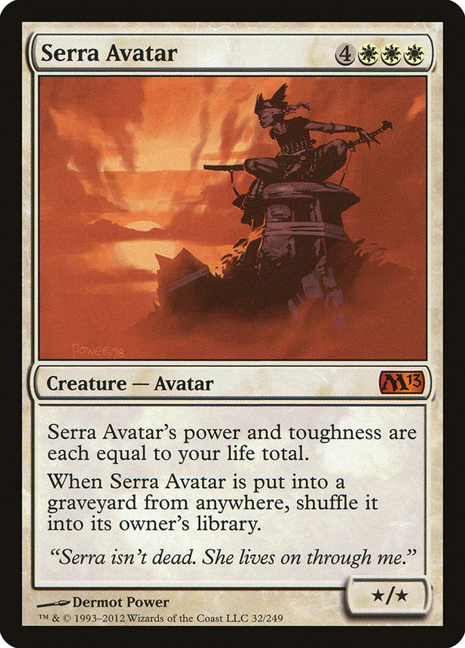 Serra Avatar [Magic 2013] (M13 32)