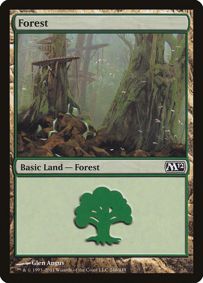 Forest (#246) [Magic 2012] (M12 246)