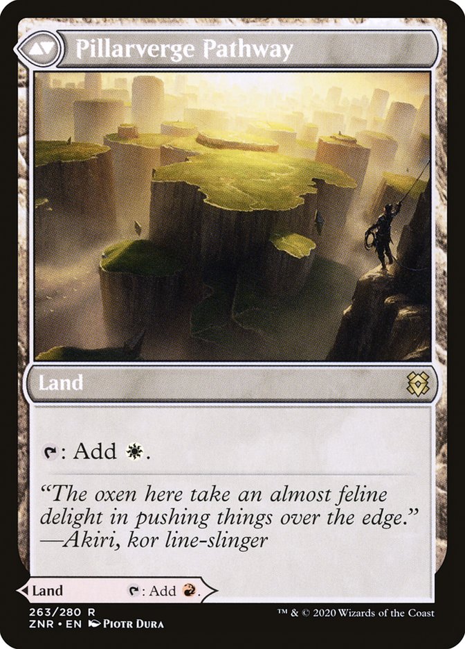 Needleverge Pathway // Pillarverge Pathway [Zendikar Rising] (ZNR 263)