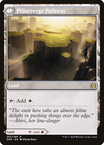 Needleverge Pathway // Pillarverge Pathway [Zendikar Rising] (ZNR 263)