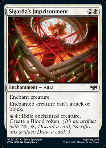 Sigarda's Imprisonment [Innistrad: Crimson Vow] (VOW 35)